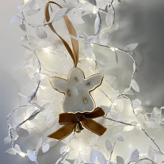 angel tealight ornament