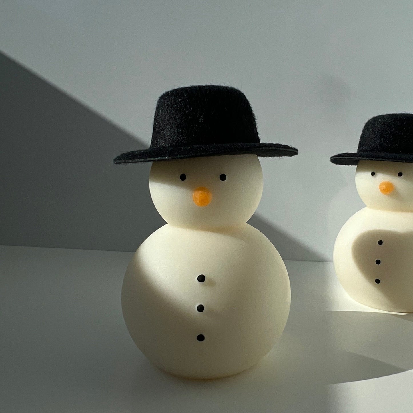 Snowman with a hat